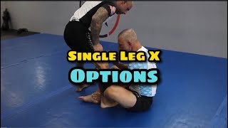 Single Leg X Guard Options, X Guard, Reverse X Guard