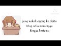 lirik lagu tahan rindu bila jauh sayang | versi animasi | #delirik#lagupop Mp3 Song