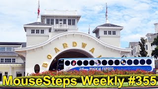 MouseSteps Weekly #355: Splash Mountain News; Overnight Stay at BoardWalk w/New Procedures, CR Visit