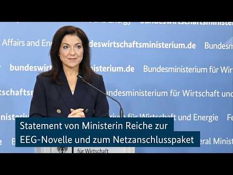 EEG-Novelle und Netzanschlusspaket im Bundeskabinett beschlossen