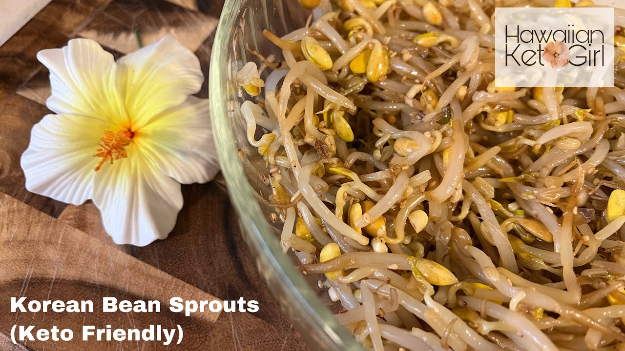 Korean Bean Sprouts | Keto Friendly | Best Vegetable Side Dish