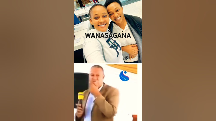 MARTHA MWAIPAJA NA JOANI WAKUTWA WAKISAGANA .MCHUNGAJI AELEZA