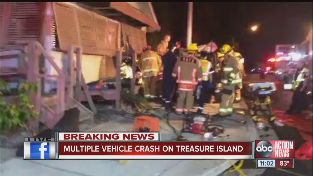 Crash sends 3 to hospital - YouTube