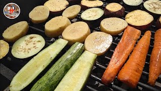 GRILLED VEGETABLES TO ACCOMPANY THE ROAST
