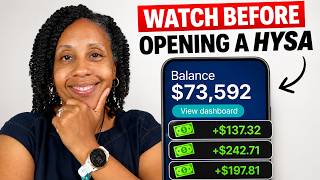 Know THIS Before You Open a High Yield Savings Account