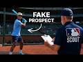 Former Pro Goes Undercover at MLB Combine