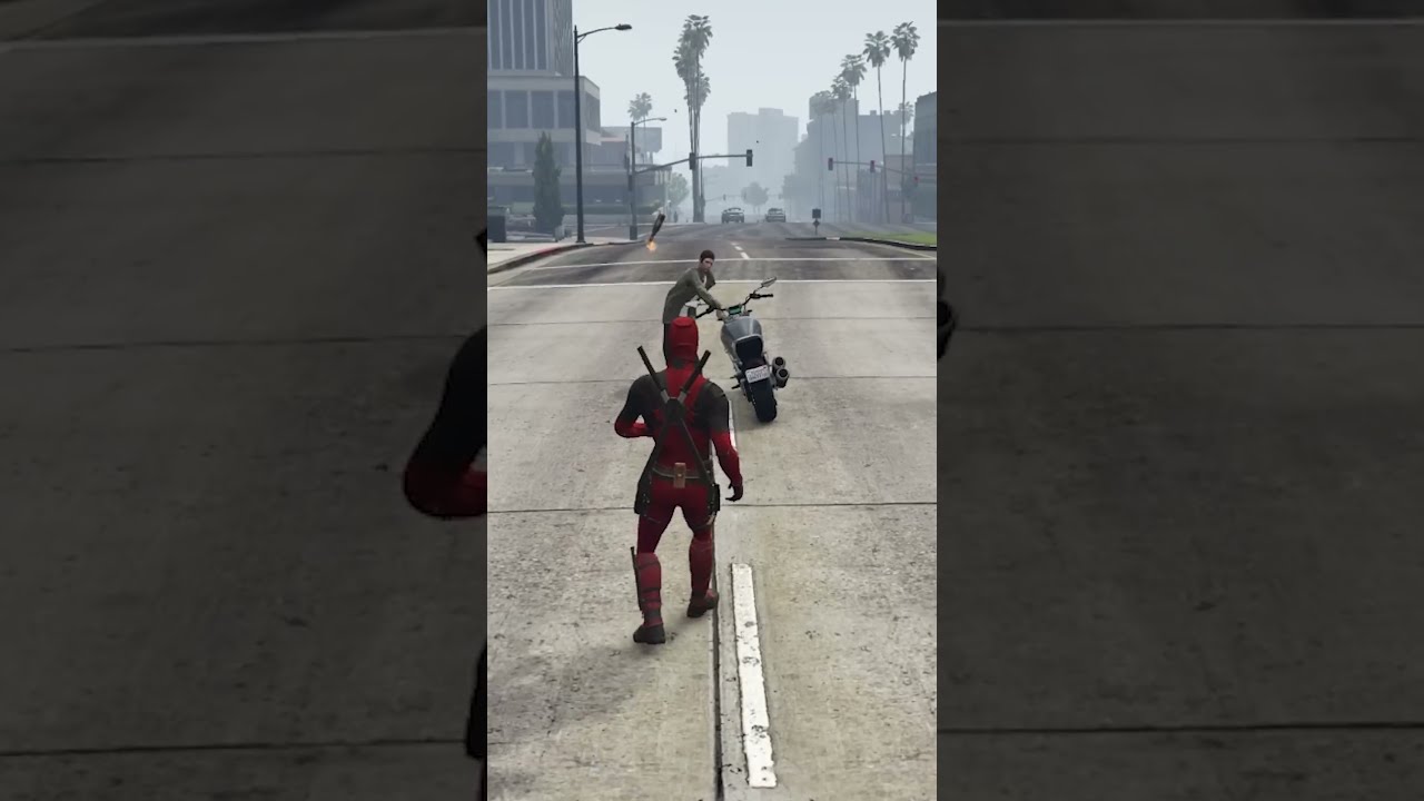 Trolling As Deadpool In GTA 5 Shorts Gta5rp