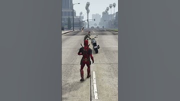 Trolling as Deadpool in GTA 5 #shorts #gta5rp