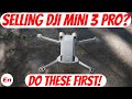 How to Unbind &amp; Factory Reset DJI Mini 3 Pro &amp; DJI RC Controller BEFORE Selling DJI Drone