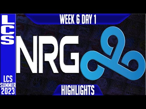 NRG vs C9 Highlights | LCS Summer 2023 W6D1 | NRG Esports vs Cloud9