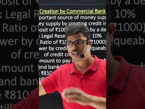 Credit Creation By Commercial Bank. Banking | Class 12th Macro Economics| #shorts #cbseboard2023