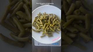 Canned green beans, also use in mixed vegetables, from Zhangzhou Songhuaxing foods company