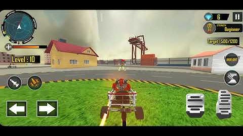 Bee Robot Car Transformation Games - Robot Car Games - Android Gameplay Part 3