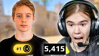 He Beat Donks Record - Mail09 Sets New Faceit Record - 5415 Elo Eng Subs Cs2
