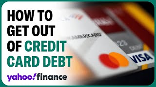 Credit card delinquencies are piling up for Americans. Here are some tips to get out of debt.