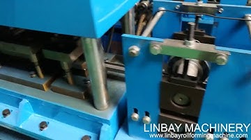 【Rolling Shutter Door Rail】Linbay-Rolling shutter door rail roll forming machine