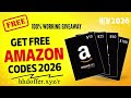🎁✅ FREE $750 Amazon Gift Card Codes 2026 || Get $750 Amazon Gift Card Codes FREE [Latest Method]🎁✅