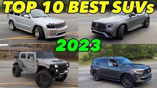 Top 10 BEST SOUNDING SUVs of 2023!