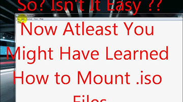 Installing Game Using Daemon Tools !