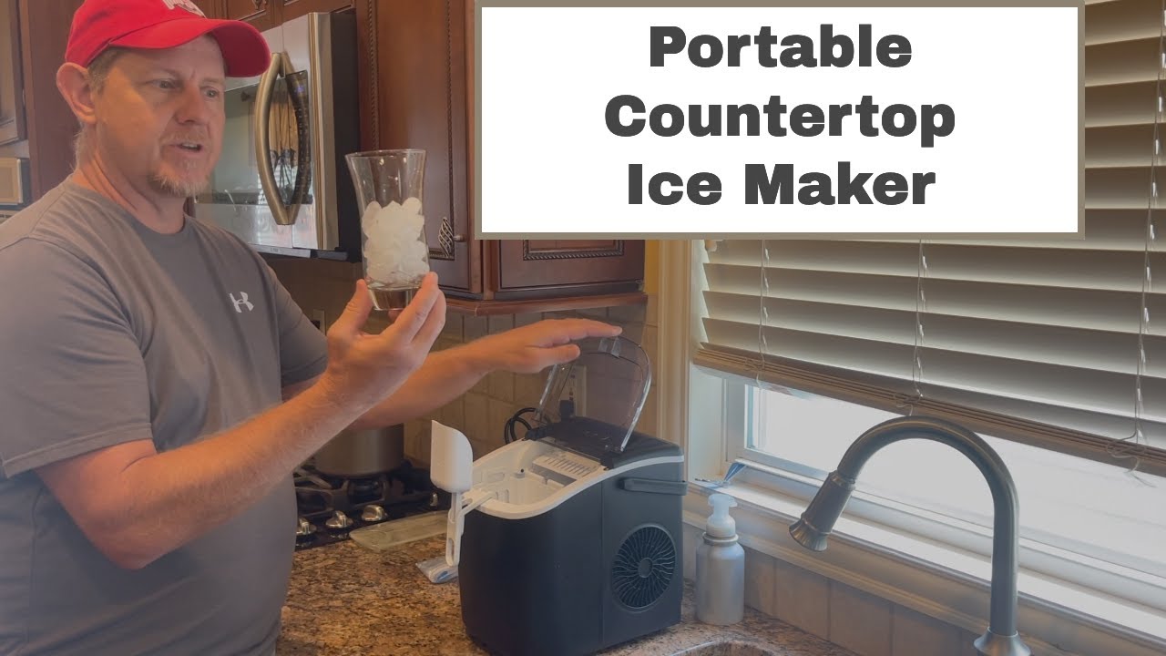 COWSAR Nugget Ice Maker Countertop, 34Lbs Chewable Pebble Ice Per Day, Auto  Self Cleaning, Crunchy Pellet Ice Cubes Maker Machine, Portable Compact  Design for R…