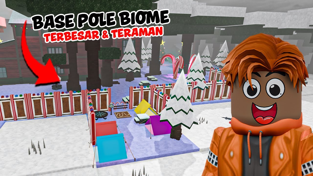 Aku Buat Base POLE BIOME Terbesar & Teraman Di Game 99 Night In The Forest