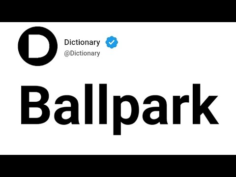 Videó: A ballpark becslés azt jelenti?