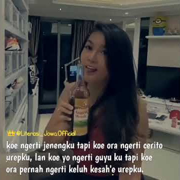 Story Wa cewek minum anggur