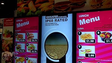 DSE 2015: Peerless-AV Explains Its Triple Digital Menu Board Solution