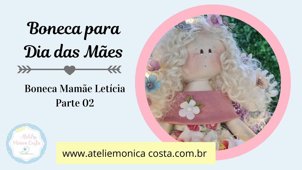 Boneca de pano Leticia