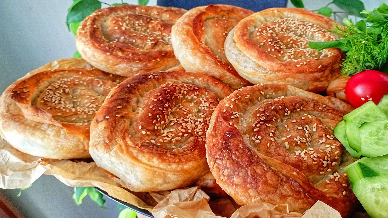✅Pastane Usulü: KIYMALI GÜL BÖREĞİ