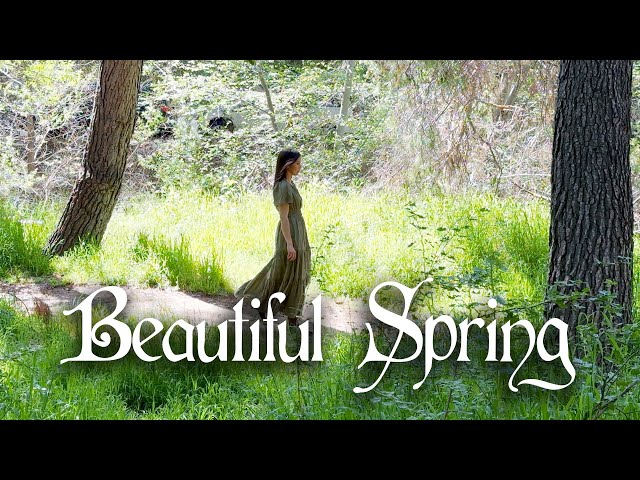 Spring Living | Forest Bathing, Strawberry Tart, Lavender Crafts class=
