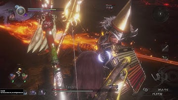 Nioh 2 - Maeda Toshiie - cheese - no elixir challenge - phantom spirit - magic build - splitstaff