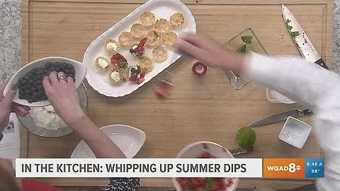 We're celebrating JDC by adding a little green to our strawberry tarts