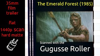 The Emerald Forest (1985) 35mm film trailer, flat hard matte, 1440p
