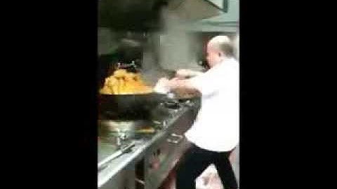 Flick Of The Wrist. Wok!