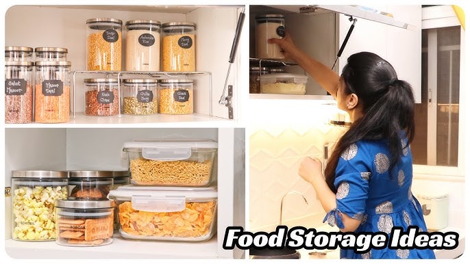 Kitchen Pantry Tour & Organization, Glass Jars vs Tupperware