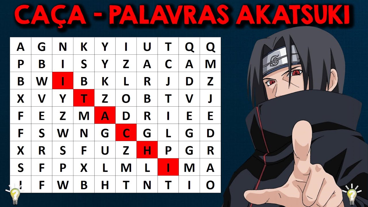 Quiz Aleatório de Naruto (AKATSUKI)!!! ATUALIZADO, Quizur