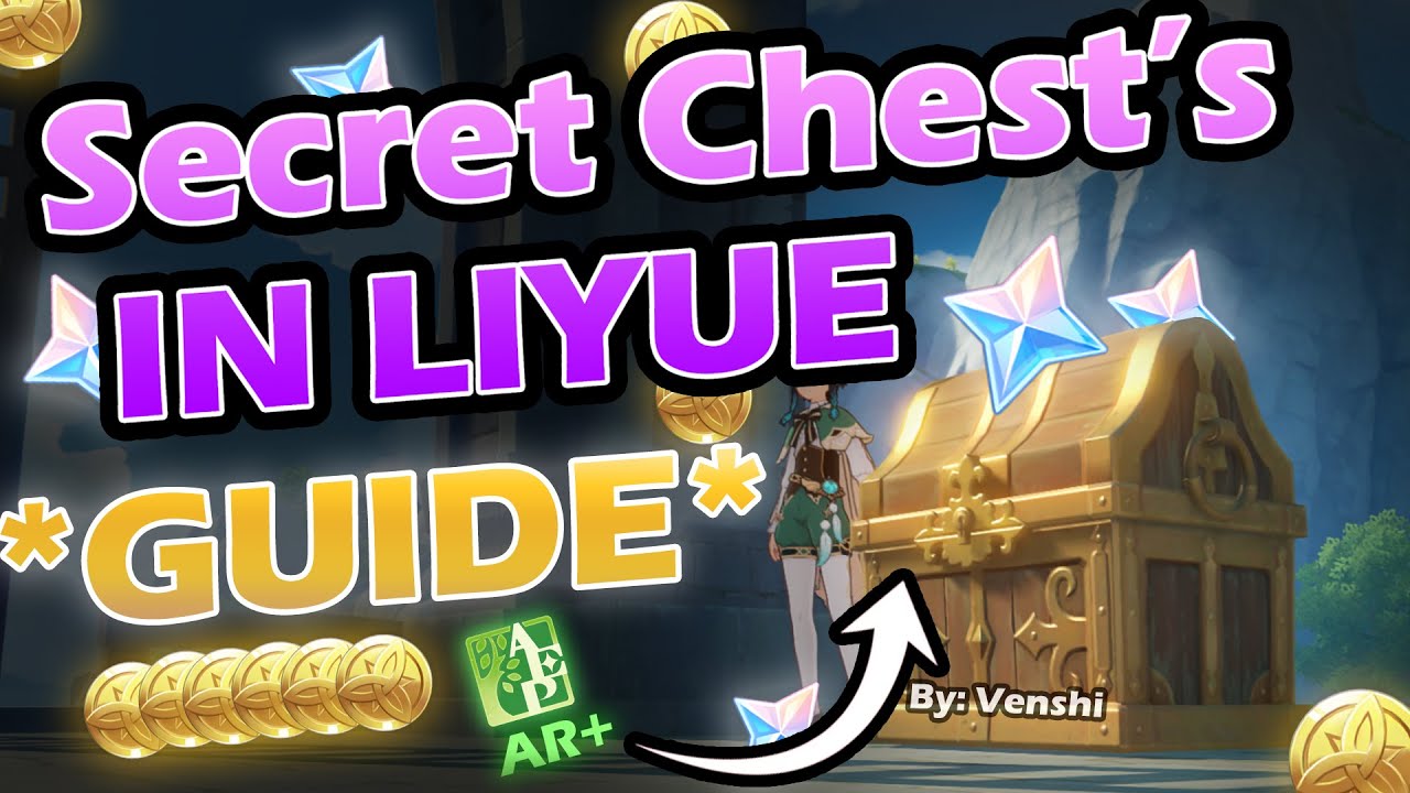 Genshin Impact Secret Hidden Chests You Missed 30+ in Liyue Harbor... YouTube