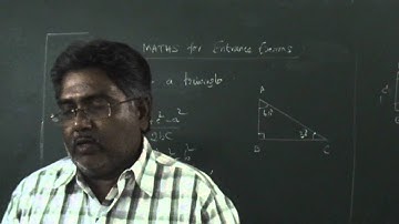 Mathematics for Engineering entrance exams (3) Properties of a triangle