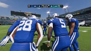 Madden NFL 24 AFC Championship Nathan Bokin Team [Jaguars] Vs Aaron Matesic Team [Colts] 1st Half