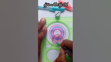 Colorful Spirograph 🔥😍 #shorts