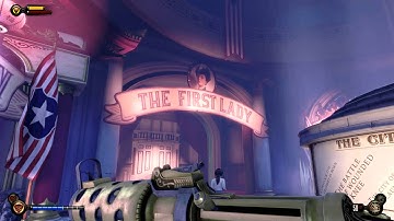 Bioshock Infinite 1999 - No edits or speedup! Playthrough Part 8 - Hall of Heroes