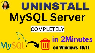 how to uninstall mysql completely from windows 10/11 [2024] | completely remove mysql from computer