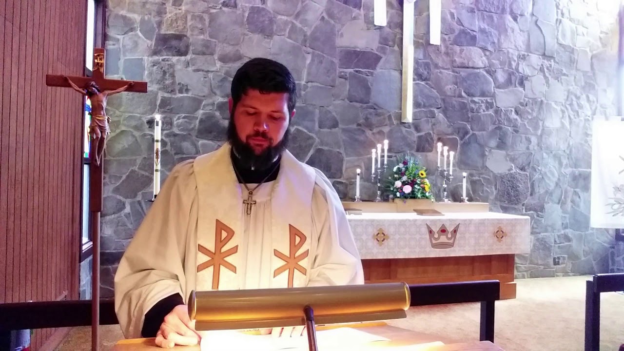 Sunday Matins Service Jesus Is With Us In His Word April 26