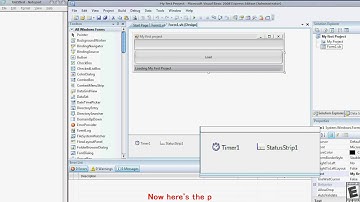 Microsoft Visual Basic 2008 Tutorial Progress bar (noob)