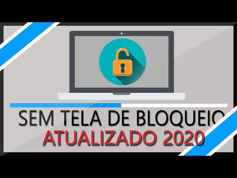 Vídeo: Tela De Bloqueio Do Windows 10 - Como Ativar Ou Desativar, Remover Completamente E Realizar Outras Ações