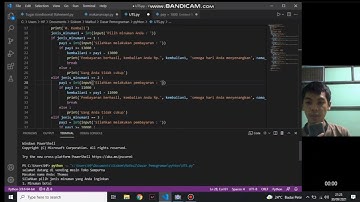 UTS - Dasar Pemrograman (Python) | Septiogi Dwi Wahyu