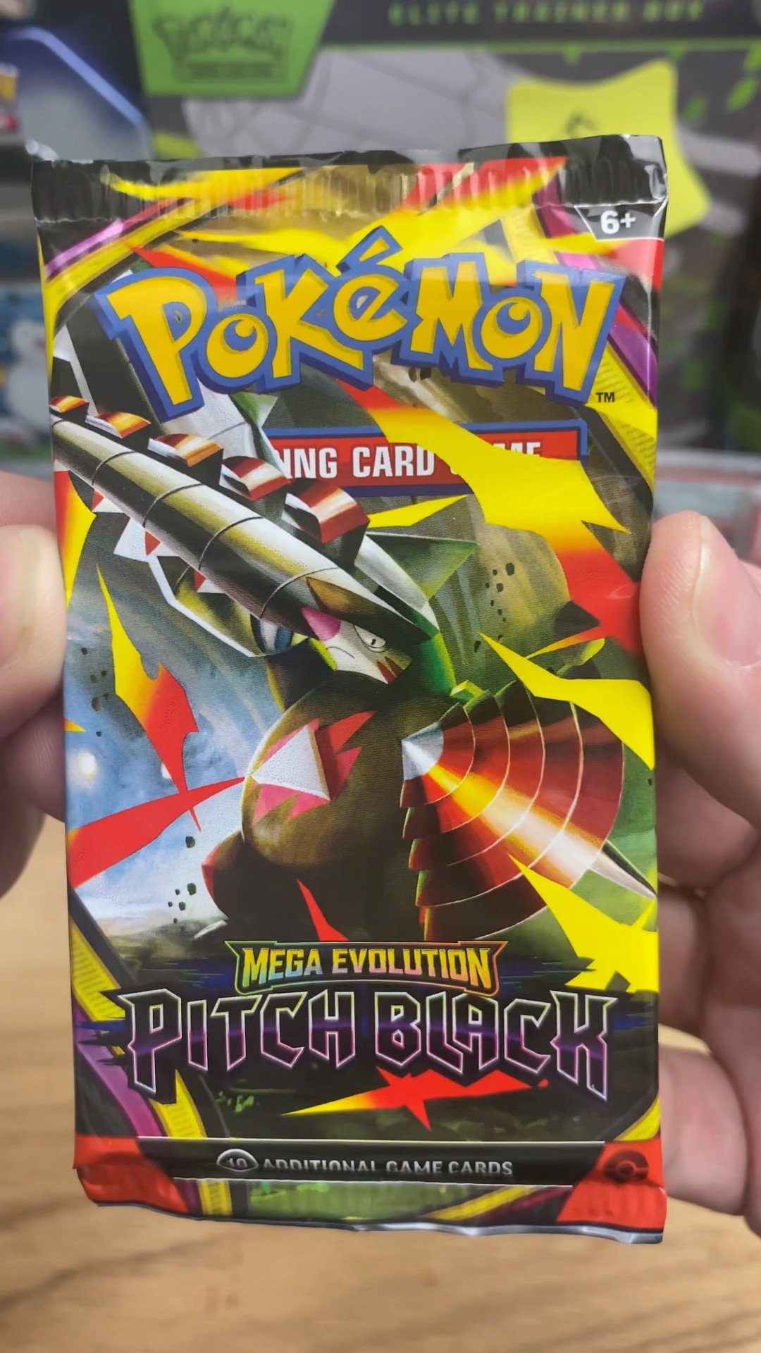 Opening Pitch Black Pokémon the brand new set! #tcg #shorts