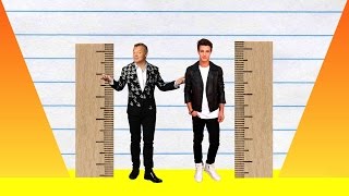 How Much Taller - Graham Norton vs Cameron Dallas!