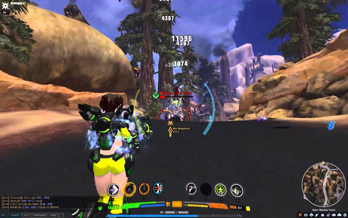 Firefall - Assault vs Kalidor the Giant - Raptr Instant Replay